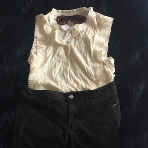 Soft warm white camisole